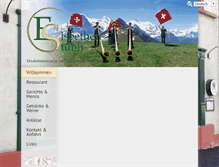 Tablet Screenshot of elsbethenstuebli.ch